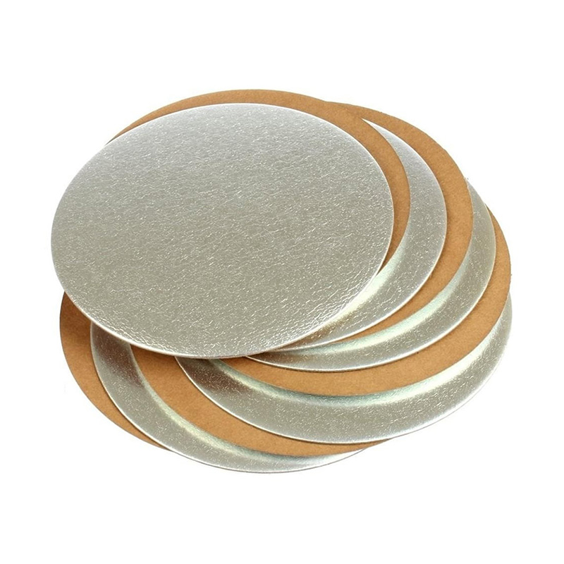 3mm Gold And Silver Paper Disposable Cake Boards